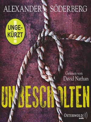 cover image of Unbescholten (Die Sophie-Brinkmann-Trilogie 1)